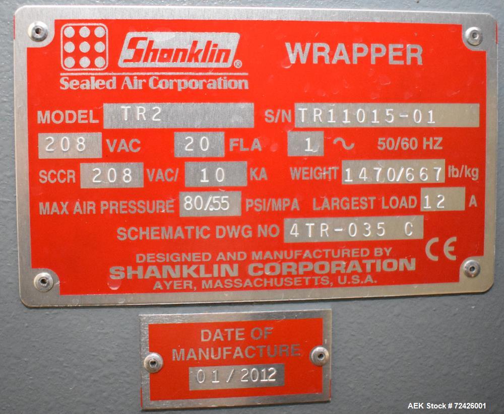 Used Shanklin TR2 Triumph Side Seal Shrink Wrapper with Shanklin T7H Tunnel